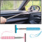 2PCS Car Side Mirror Squeegee, Retractable Auto Rearview Mirror Wiper, All-Purpose Window Squeegee for Cleaning Shower Glass Door, Vehicle Accesso...