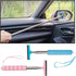2PCS Car Side Mirror Squeegee, Retractable Auto Rearview Mirror Wiper, All-Purpose Window Squeegee for Cleaning Shower Glass Door, Vehicle Accesso...