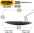Hawkins Futura 26 cm Tava, Hard Anodised Tawa with Stainless Steel Handle, Extra Thick Tawa, Black (AT26X)...
