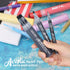 ZEYAR Acrylic Paint Marker Pens, 5 Different Point: Extra Jumbo Felt(15mm),Jumbo Felt(10mm), Medium Bullet(2-3mm), Fine(1mm), Extra Fine(0.7mm) (5...