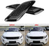 Air Vent Wing Trim,1 Pair Exterior Hood Air Vent Outlet Wing Trim Fit for Land Rover Range Rover Evoque 2012-2018 for Air Flow Intake, Cars and Tr...