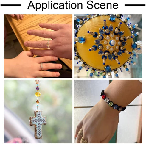 Craftdady 100Pcs Transparent Acrylic Faceted Round Ball Spacer Beads 10mm Random Mixed Colors Plastic Loose Pony Beads for Jewelry Making Hole: 2m...