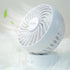 Portable Oscillating Desk Fan Handheld Table Fan Small Mini Fans Rechargeable 3.5 Inches Portable Mini Table Top Fans for Office Desk Indoor/Outdo...