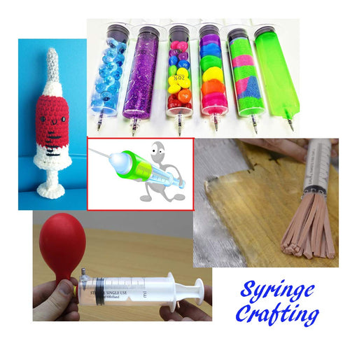 350ml Syringe with Adapter, Plastic Large Syringe without Needle for Scientific Lab Supplies, Pet Feeding Syringe Disposable, Liquid Measurement a...
