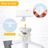 Stand Mixer Attachment Holders Compatible with Kitchenaid Mixer Accessories (White)...