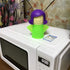 Angry Mom Microwave Cleaner, Mad Mama Microwave Steam Cleaner, Just Add Vinegar and Water, Easily Cleans the Crud in Minutes (Green)...