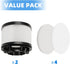 LVAC-200 Replacement Vacuum Cleaner Filter Compatible with Levoit LVAC-200, 4 Pre-Motor Filters 2 Post-Motor Filters...