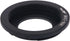 Haoge Manual Lens Mount Adapter Built-in Glass for M42 42mm Screw Mount Lens to Nikon F Mount Camera such as D800 D800E D810 D810A D850 DF D750 D5...
