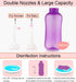 Portable Hand-held Vulva and Anus Cleaner and Personal Health Vaginal Washing Container, Travel Urinal Spray Scrubber for Personal Hygiene (PG 2IN...
