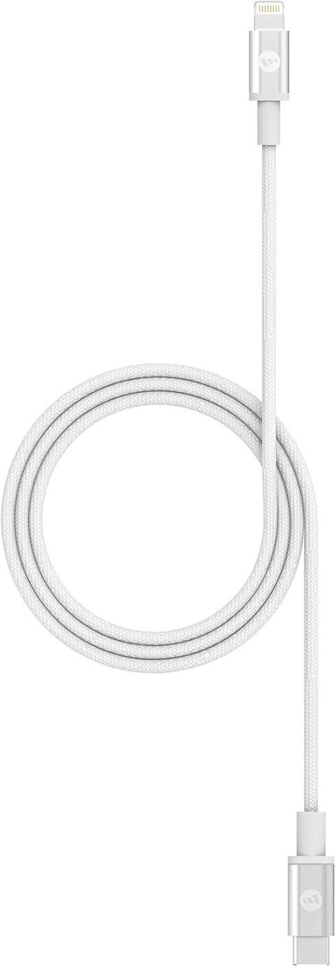 Mophie Fast Charge USB-C Cable with Lightning Connector - 1M Cable - White...