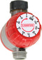Chapin 41004: Mechanical Water Timer, Up to 120 Minutes of Watering, for Lawn and Gardens, Fits Standard Garden Hoses, Red/Gray...