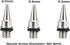 3PCS 0.3mm Airbrush Nozzle and Needles Replacement Parts for Airbrush Spray Gun...