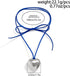 Pingyongchang Chunky Puffy Heart Choker Necklace - Big Heart Pendant Adjustable Velvet Chain Heart Necklaces for Women Teen Girls Trendy Jewelry A...