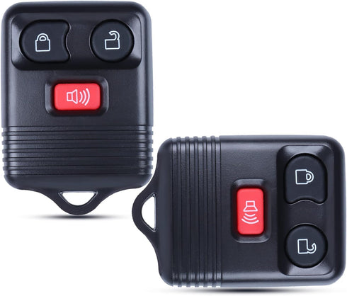 3 Buttons Keyless Entry Remote Control Key Fob fits for Ford 1998-2016, Mazda F150 F250 F350 Mercury Expedition Explorer, CWTWB1U331, CWTWB1U212, ...
