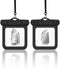2 Pack Submersible Waterproof Wallet Dry Car Key Fob Case Bag,Swimming Surfing Water Sports Small Waterproof Pouch Holder for Money Door Ship Card...