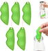 5 PCS Beans Bottle Cleaner, Beans-Shaped Bottle Cleaning Sponge Reuseable Bottle Cleaning Sponge Heat Resistance Bottle Brush for Internal Cleanin...
