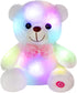 BSTAOFY Light up Mother's Day White Teddy Bear LED Stuffed Animal Soft Nightlight Glow Bear Plush Toy Gifts for Kids Mom Girls Valentine's Day Bir...
