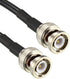 uxcell RG58 Coaxial Cable with BNC Male to BNC Male Connectors 50 Ohm 8 Inch...
