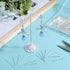1 Box 600Pcs Long Earring Pins Silver Head Pin Bulk Brass Flat Jewelry Head Pin Findings Dangle Earring Pins for Jewelry Making Earrings Bracelets...