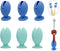 Standing Tooth Brush Head Cover,Children Silicone Protector Cap,Travel Toothbrush Suction Cup Holder,Dustproof Toothbrush Protect Case, Fish Shape...