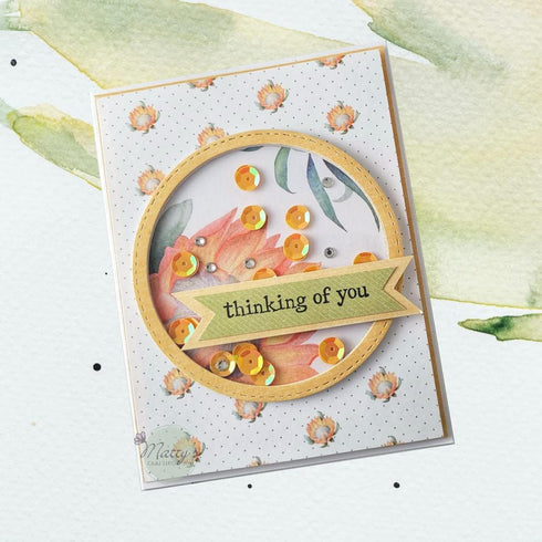 Matty's Crafting Joy Floral Grace 12x12 Double Sided Scrapbook Cardstock Paper Pad, 24 Floral Designer Patterned Paper Pack...