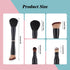 4 in-1 Makeup Brush Set, Foundation Brush Blush Brush Eyeshadow Powder Brush Concealer Brush All-in-One Travel Makeup Brushes Double Ended Makeup ...