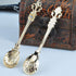 Yarlung 16 Pack Mini Coffee Spoons, 4.5 Inch Demitasse Vintage Spoon for Espresso, Tea, Dessert, Condiments, Gold...