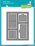 LAWN FAWN Lawn Cuts Custom Craft Die-Peekaboo Backdrop, Grey...