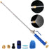 High Pressure Power Washer Wand, Pressure Washer Gun with Garden Universal Hose End,Extendable Flexible Garden Watering Wand With 2 Hose Nozzle fo...