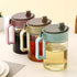 TENTA KITCHEN Oil Dispenser Vinegar Dispenser Maple Syrup Dispenser Glass Bottle Cruet No Drip Plastic Bottle Spout with Protective Cap drip Free ...