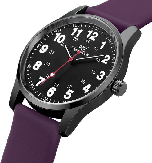 Nurse Watchs for Women Waterproof Watch for Nursing Analog Quartz Watch...