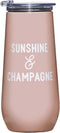 Santa Barbara Design Studio SIPS Drinkware Champagne Tumbler, 12-Ounce, Sunshine...