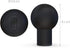 kwmobile Cover Compatible with VW Audi 5-Speed Type-B Round Gear Shift Knob - Silicone Anti Skid Car Manual Stick Shift Gear Knob Cover - Black...