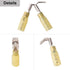 50 PCS Heat Shrink Piggyback Spade Connectors, Insulated Quick Disconnect Crimp Terminal, Electrical Butt Terminals for Marine, Electronics, Autom...