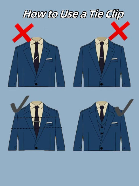 Men's tie clip Black electroplated copper classic simple fashion shirt and tie accessories tie pin...