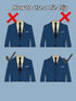 Men's tie clips personalized fashion silver copper cutout design wide version wedding party suitable gift tie pin...