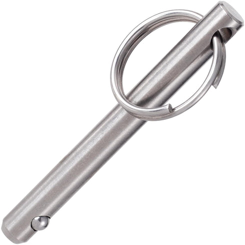 OIIKI Quick Release Pins, 1 Pack Fastener Diameter 5/16 inch(8mm) Usable Length: 2.42inch(61.5mm), Bimini Top Pin, Full 316 Stainless Steel Marine...