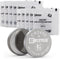 EEMB 10 PACK CR2450 Battery 3V Lithium Battery 2450 Button Coin Cell Batteries DL2450?ECR2450?BR2450 for Watch Tea Lights Votive Candles Alarm Sys...