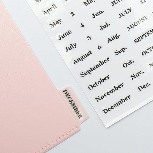 Pink Cash Envelopes A6 Binder Pockets Dividers 6 Tabs PP A6 Binder Inserts with Label Stickers Cash Envelope for Budgeting A6 6-Ring Budget Binder...
