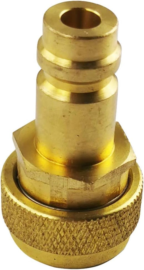 Quick Adapter Adjustable High and Low Side Connection R134a Quick Coupler Connection to R1234yf, R134a to R1234yf Conversion Kit for AC Refrigeran...