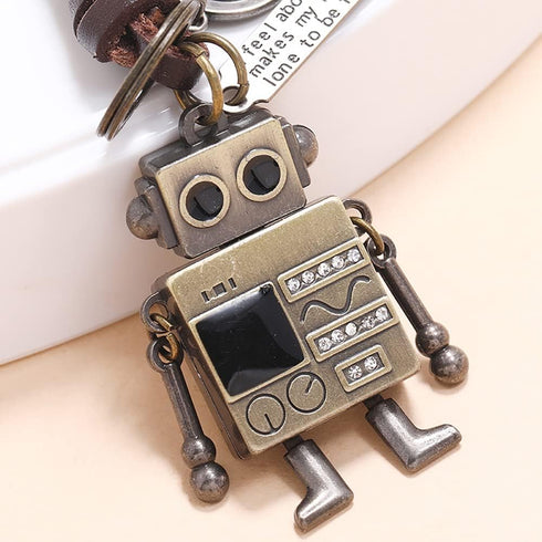Funny KeyChains Leather KeyRings Pendant for Car Keychains purse handbag backpack Gift...