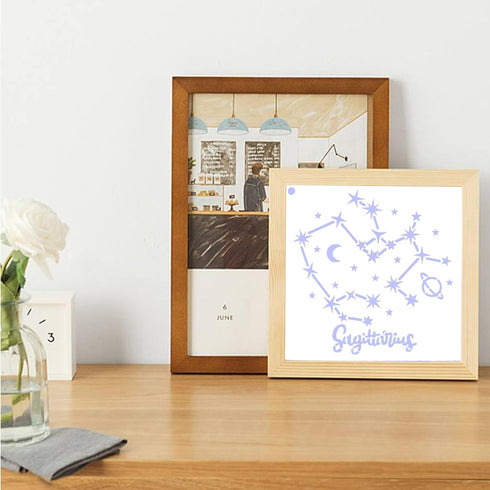 16pcs Star Stencils for Painting, 5.1 inch Reusable Constellations Stencils Rectangle Spray Paint Stencil for Painting on Wood, Crafts Cake Paper ...