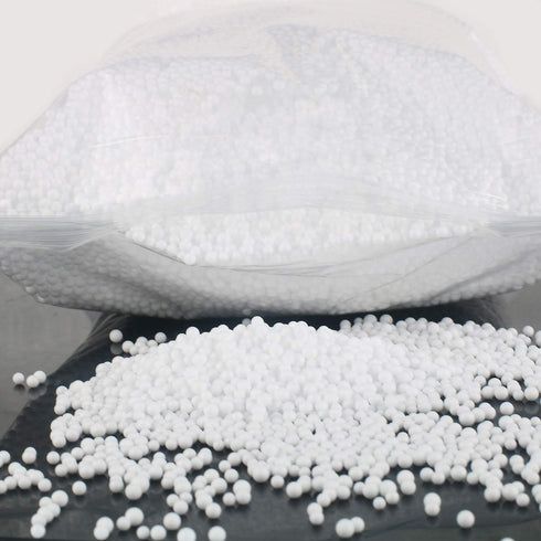 2300ML Foam Balls Mini Polystyrene Beads, Slime Supplies Foam Beads 2-3mm for Kids DIY Crafts Slime Balls Party Decorations(9 X 7 X 3 inches) (Whi...