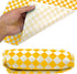 100 Sheets Checkered Dry Waxed Deli Paper Sheets, Paper Liners for Plastic Food Basket, Wrapping Bread and Sandwiches (Yellow)...