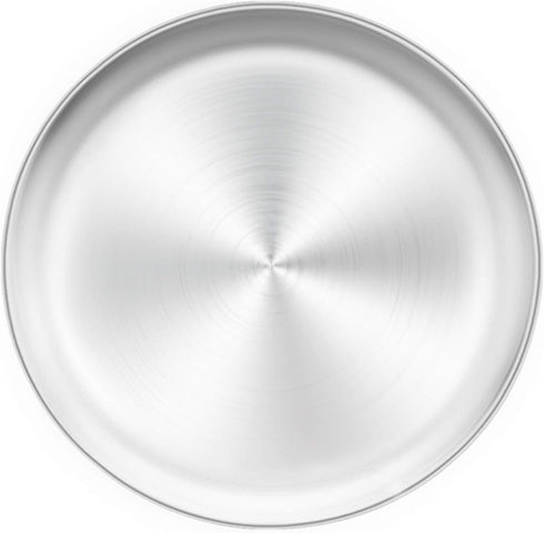 TeamFar Pizza Pan, 13.4 inch Stainless Steel Large Pizza Pan Tray Round Oven Baking Bakeware, Healthy & Heavy Duty, Oven & Dishwasher Safe...