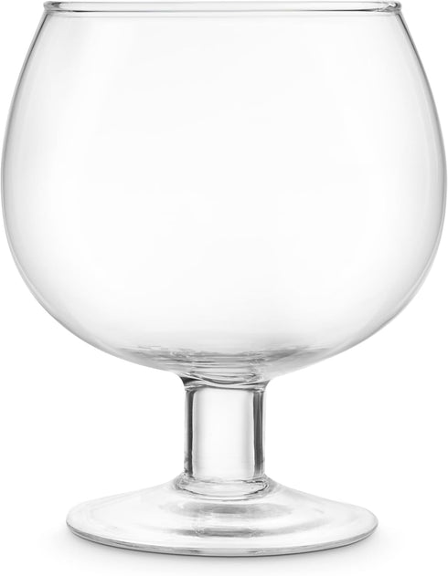 Final Touch Fishbowl Glass - Extra Large Unique Drinking Cup for Oversized Margaritas, Daiquiris, Blue Lagoons - 44 Oz Fun Drinkware with Thick St...
