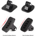 HSU Adhesive Mounts Helmet Adhesive Sticky Mounts Flat & Curved 3M Mount for All GoPro Cameras and Other Action Cameras...