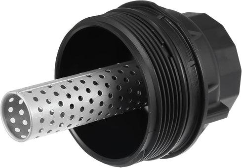X AUTOHAUX Car Oil Filter Housing Cap Assembly Part Replace 15620-0S010 for Toyota Land Cruiser Sequoia Tundra 2007-2020...