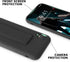 LAUDTEC Silicone Kickstand Case Compatible with iPhone XR case Vertical and Horizontal Stand Hand Strap Metal Kickstand, Flexible Soft Liquid Sili...