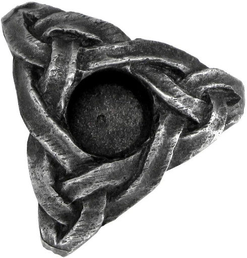 Pewter Mini Triskelion Celtic Knot Chime Candle Holder...